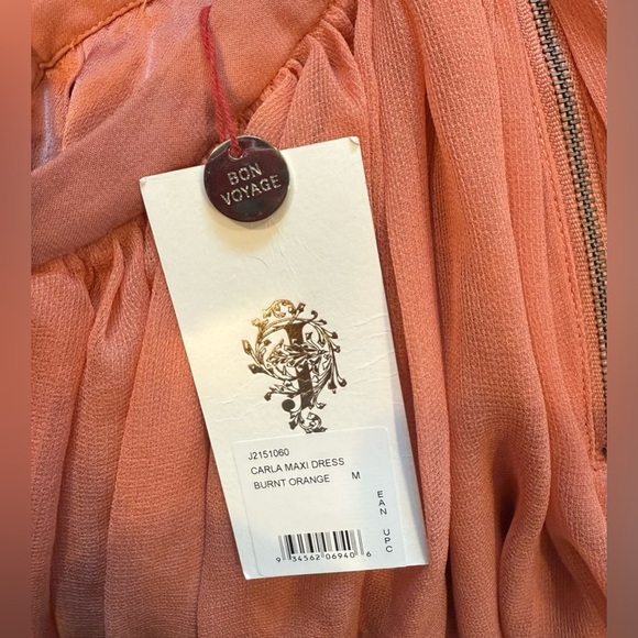 The Jetset Diaries Burnt Orange Maxi Dress - Picture 5 of 7